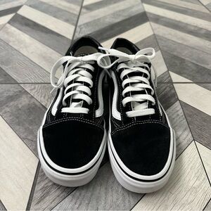 Vans Classic Black and White Sneakers